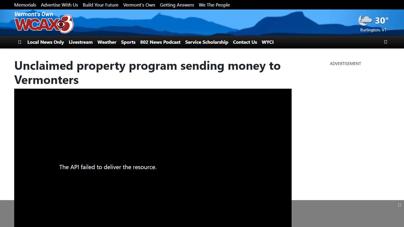 Unclaimed property program sending money to Vermonters